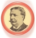 William Howard Taft Red Border Celluloid