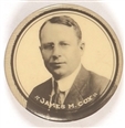 James M. Cox Scarce 1920 Pin