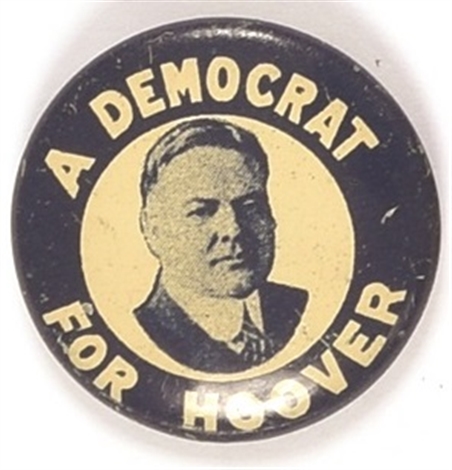A Democrat for Hoover