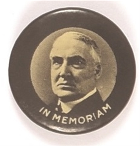 Warren G. Harding In Memoriam