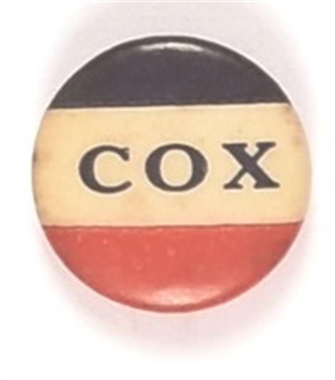 Cox Red, White and Blue Celluloid