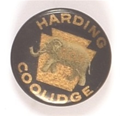 Harding, Coolidge Pennsylvania Keystone