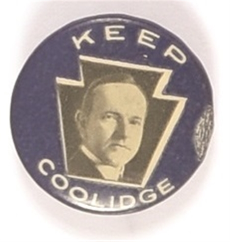 Keep Coolidge Pennsylvania Celluloid