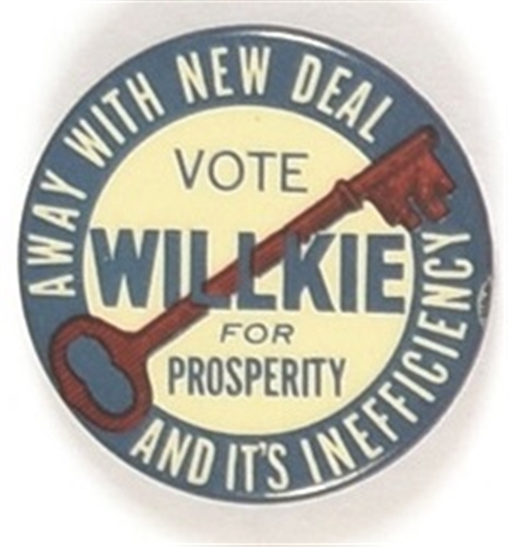 Willkie Away With the New Deal