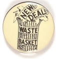 Willkie New Deal Waste Basket