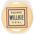 Wendell Willkie Square Deal