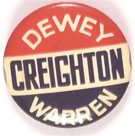 Dewey, Creighton Indiana Coattail