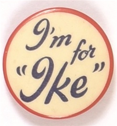 Im for Ike Script Lettering