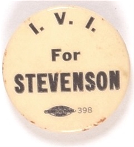 IVI for Stevenson Illinois Celluloid