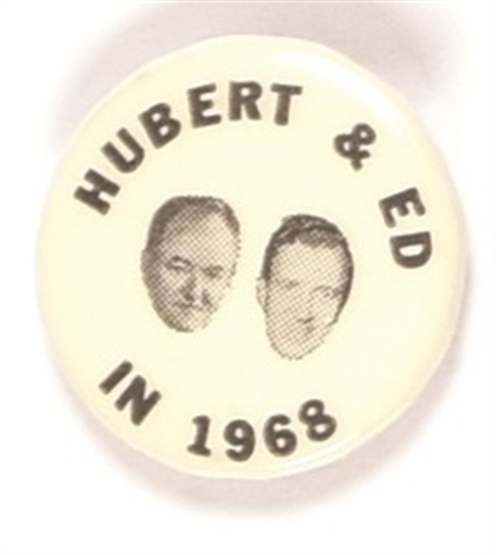 Hubert and Ed in 1968