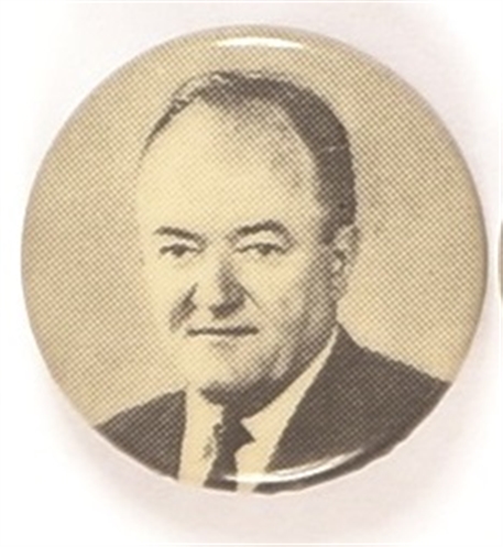 Humphrey 1968 Picture Pin