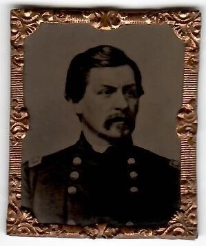 George McClellan Tintype