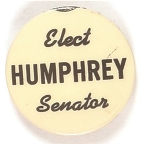 Elect Humphrey Senator