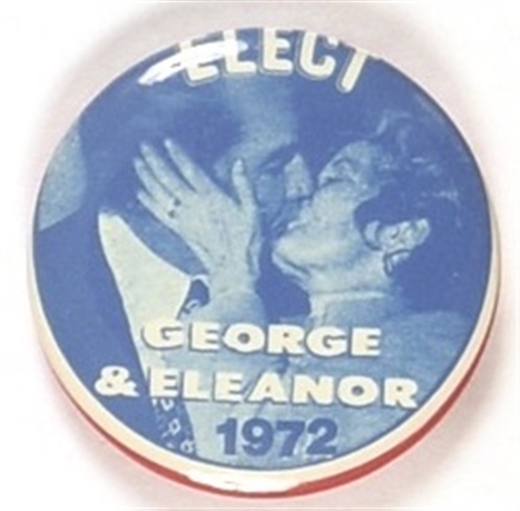 George and Eleanor the Kiss