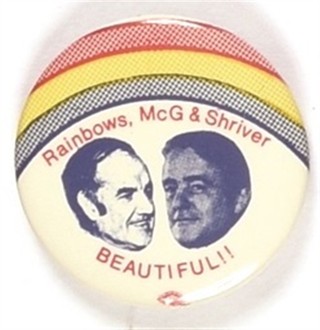 McGovern, Shriver Rainbow Celluloid