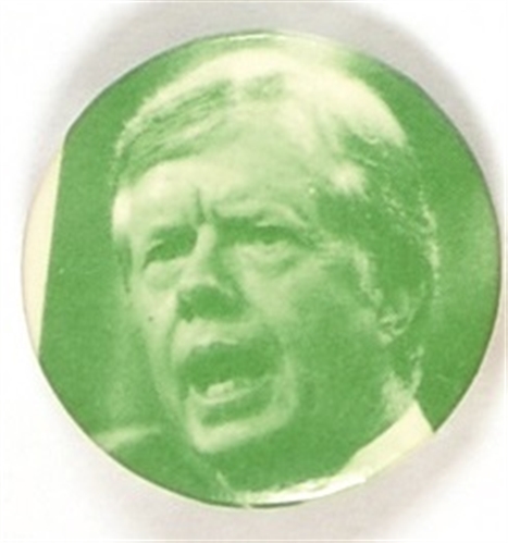 Jimmy Carter Green Celluloid