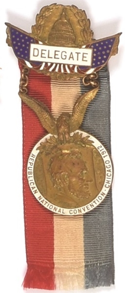 Taft/TR 1912 Convention Badge