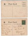 Collection of 1908 Election Baseball Postcards