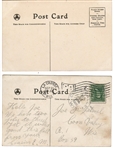 Collection of 1908 Election Baseball Postcards