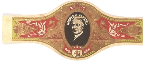 Harding Large Cigar Label