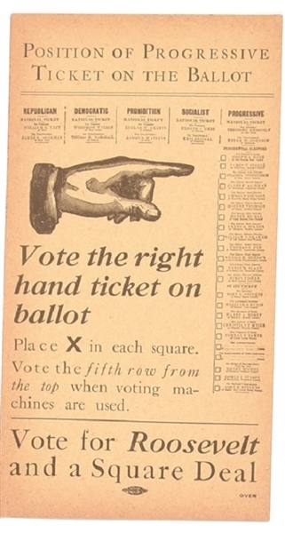 TR Iowa Progressive Party Postcard