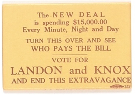 Landon Anti New Deal Mirror