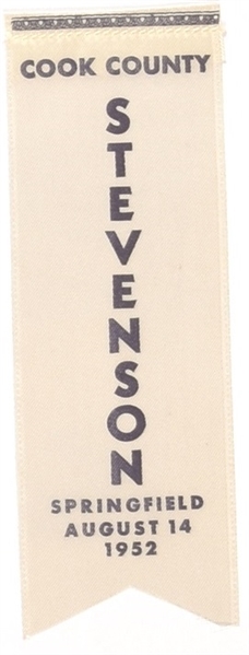 Stevenson Cook County Ribbon