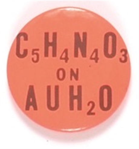 C5H4N4O3 on AuH2O