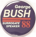 George Bush Surrogate Speaker