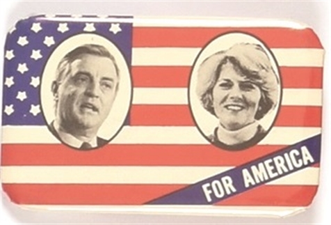 Mondale, Ferraro Flag Jugate