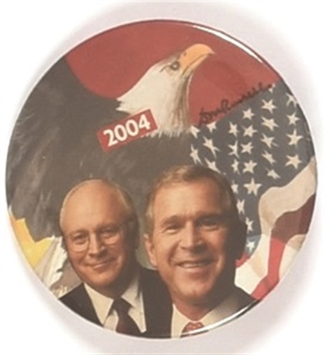 Bush, Cheney Scarce Eagle Jugate