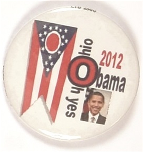Obama Ohio 2012 Celluloid