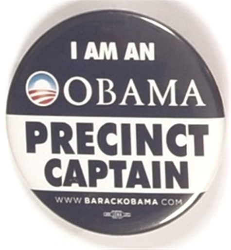 I am an Obama Precinct Captain