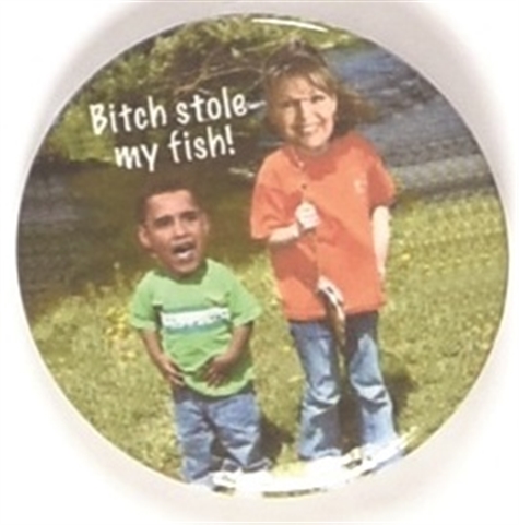 Obama, Palin Stole My Fish!