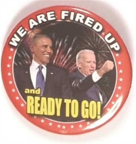 Obama, Biden Fired Up and Ready to Go!