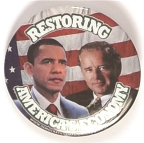 Obama, Biden Restoring Americas Economy