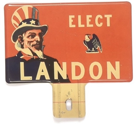 Elect Landon Uncle Sam License