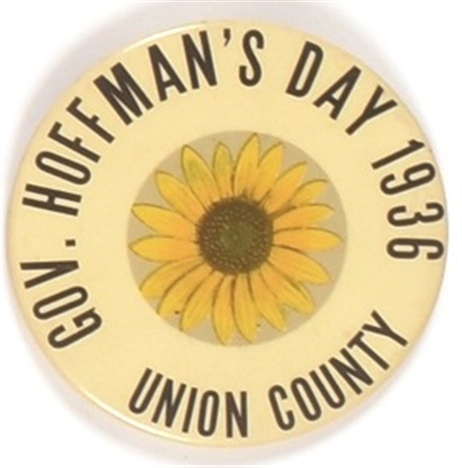 Rare Landon, Hoffman New Jersey Sunflower Pin