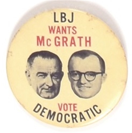 LBJ Wants McGrath Rare New Jersey Coattail