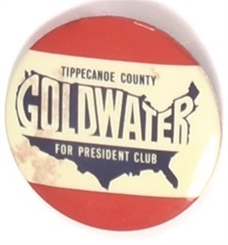 Rare Goldwater Tippecanoe County Pin