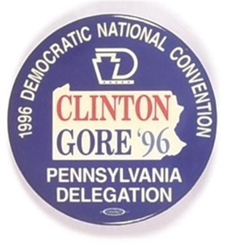 Clinton, Gore Pennsylvania Delegation