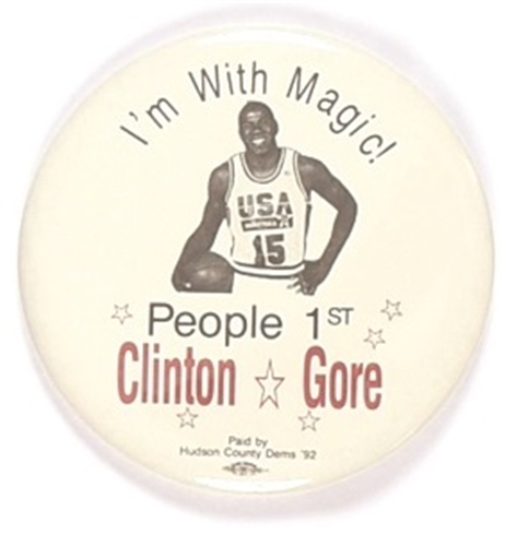 Clinton, Gore Im With Magic