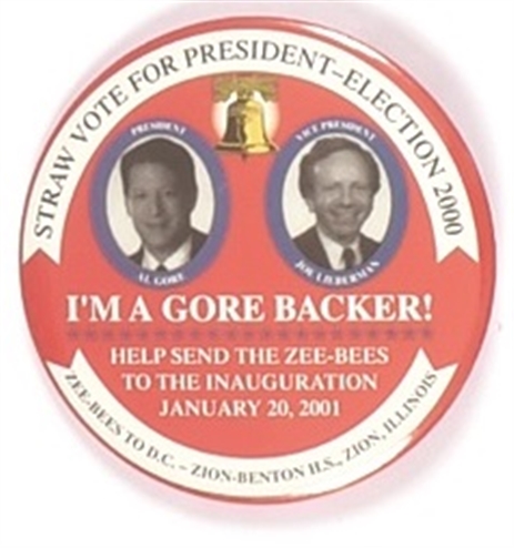 Gore-Lieberman Illinois High School Straw Poll