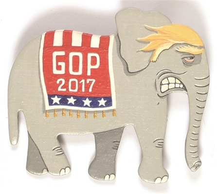 Trump Angry Elephant