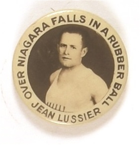 Jean Lussier, Niagara Falls in a Rubber Ball