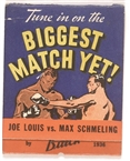 Louis vs. Schilling Oversized Match Book