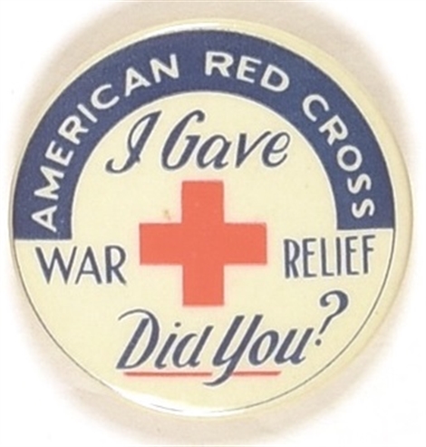 World War II Red Cross Pin