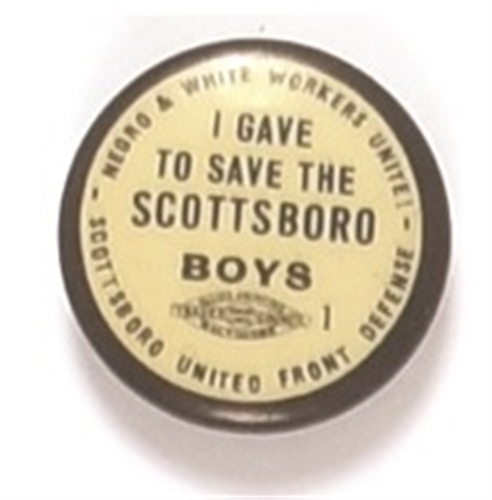 I Gave to Save the Scottsboro Boys