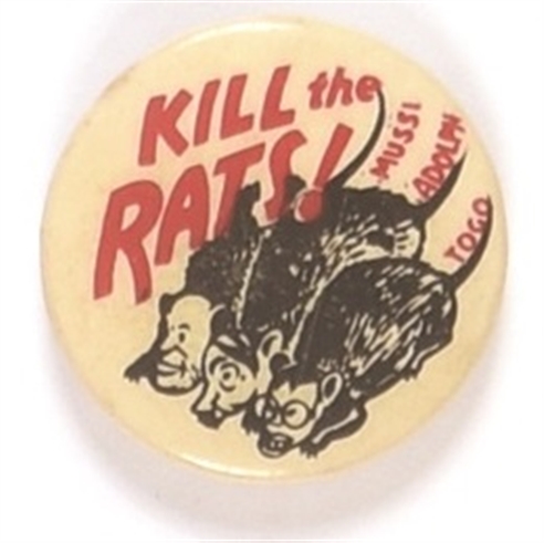 World War II Kill the Rats
