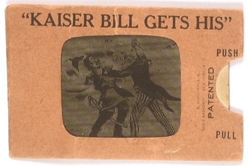 Kaiser Bill Gets His Flasher Card